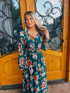 Right On Time Floral Maxi Dress