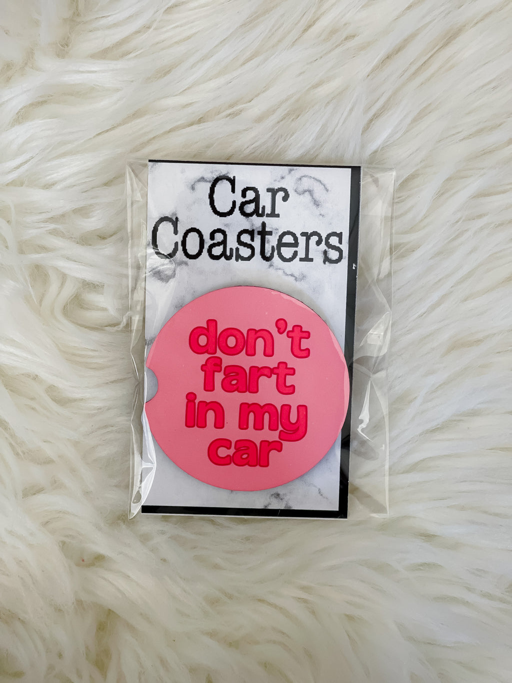Don't Fart Car Coasters