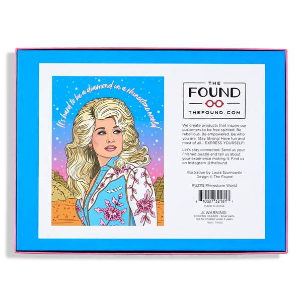 Dolly Cowgirl Diamond Puzzle