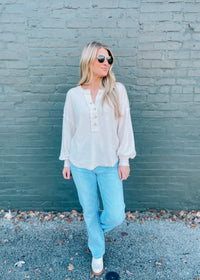 Don’t You Worry Long Sleeve Knit Top