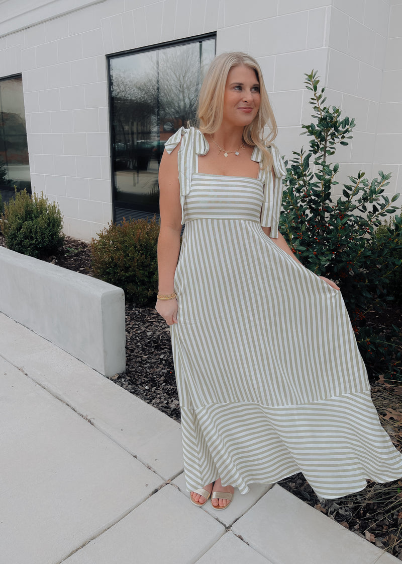 Walking the Boardwalk Maxi Dress