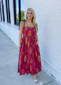 Live A Little Midi Dress