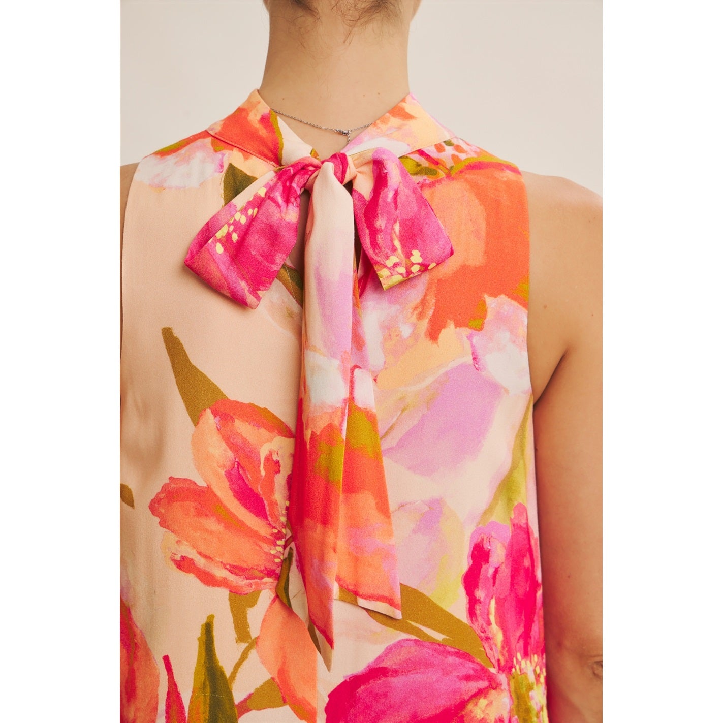 What Can I Say Floral Maxi Dress