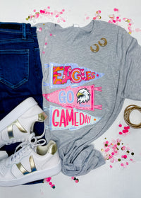 Pennant Flag Mascot Graphic Tee (S-2XL)