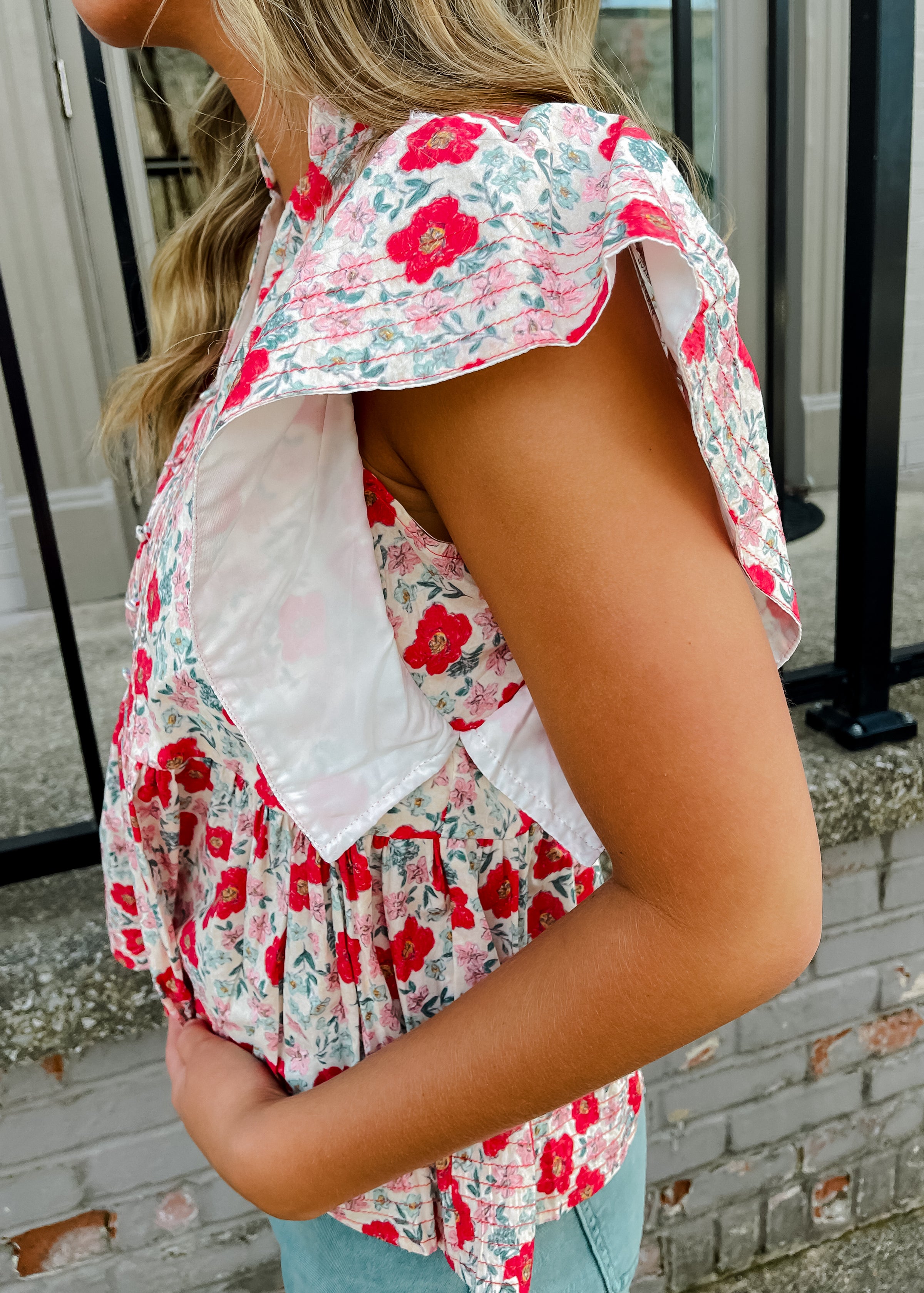 Fresh Picked Flowers Top