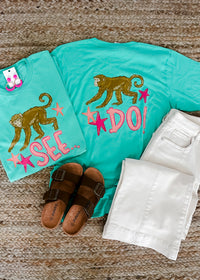 Monkey See, Monkey Do! Graphic Tee (S-2XL)