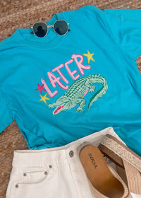 Later Alligator, After While Crocodile Graphic Tee (S-2XL)