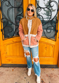 Timely Matter Quilted Button Down Jacket