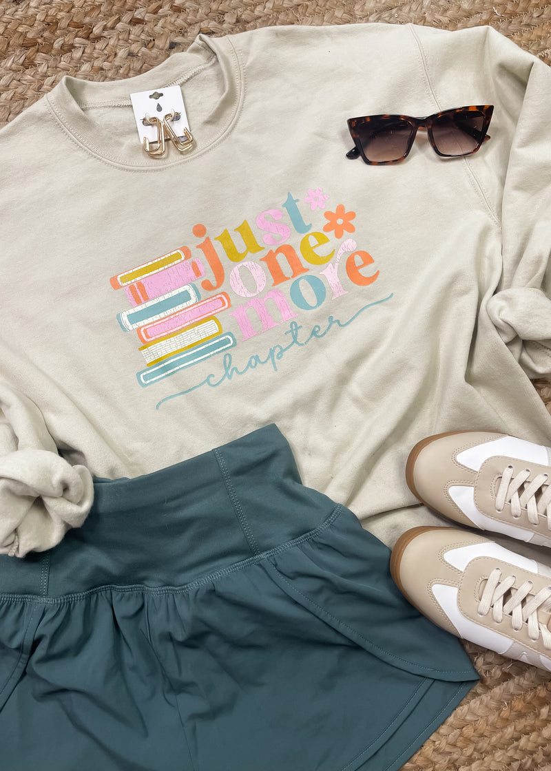 Just One More Chapter Sweatshirt (S-2XL)