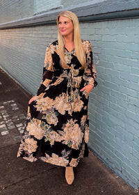 Just Going With It Midi Dress