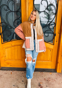 Timely Matter Quilted Button Down Jacket