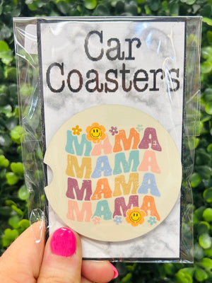 Make your car look cooler than any rad mama with the Retro Mama Car Coaster! This unique coaster not only keeps your car's cup holder clean, but it's also a great gift for someone special in your life who loves retro vibes and cool gear. So don't wait - give your car the retro treatment it deserves!