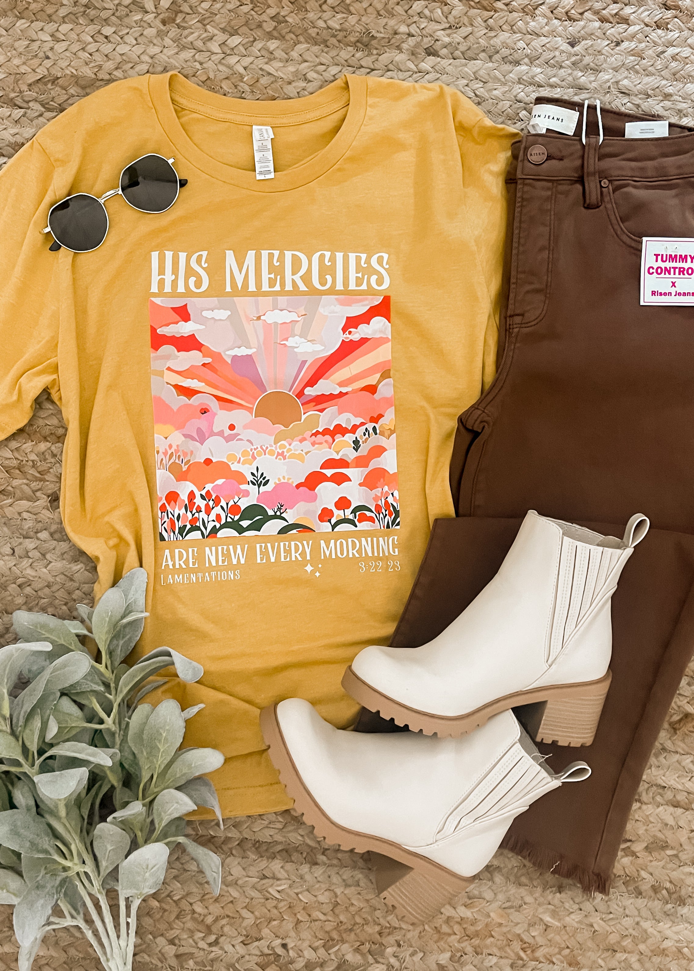 His Mercies are New Every Morning Graphic Tee (S-3XL)