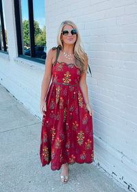 Live A Little Midi Dress