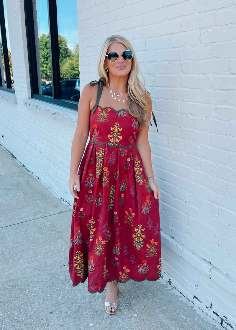 Live A Little Midi Dress
