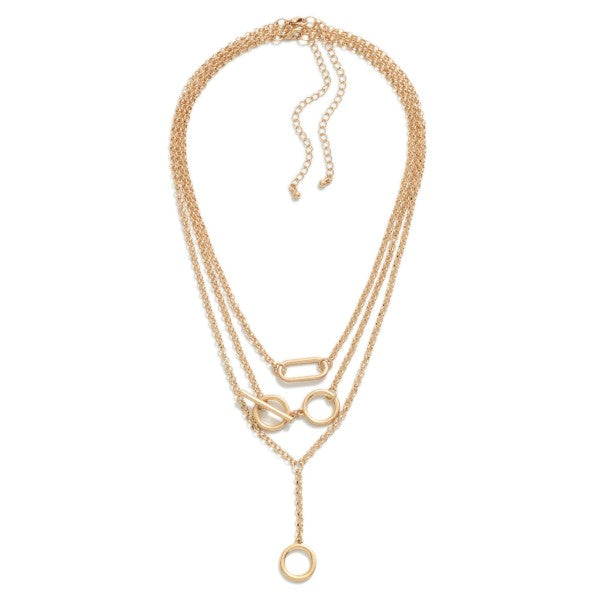 I Fell For You Gold Layered Necklace