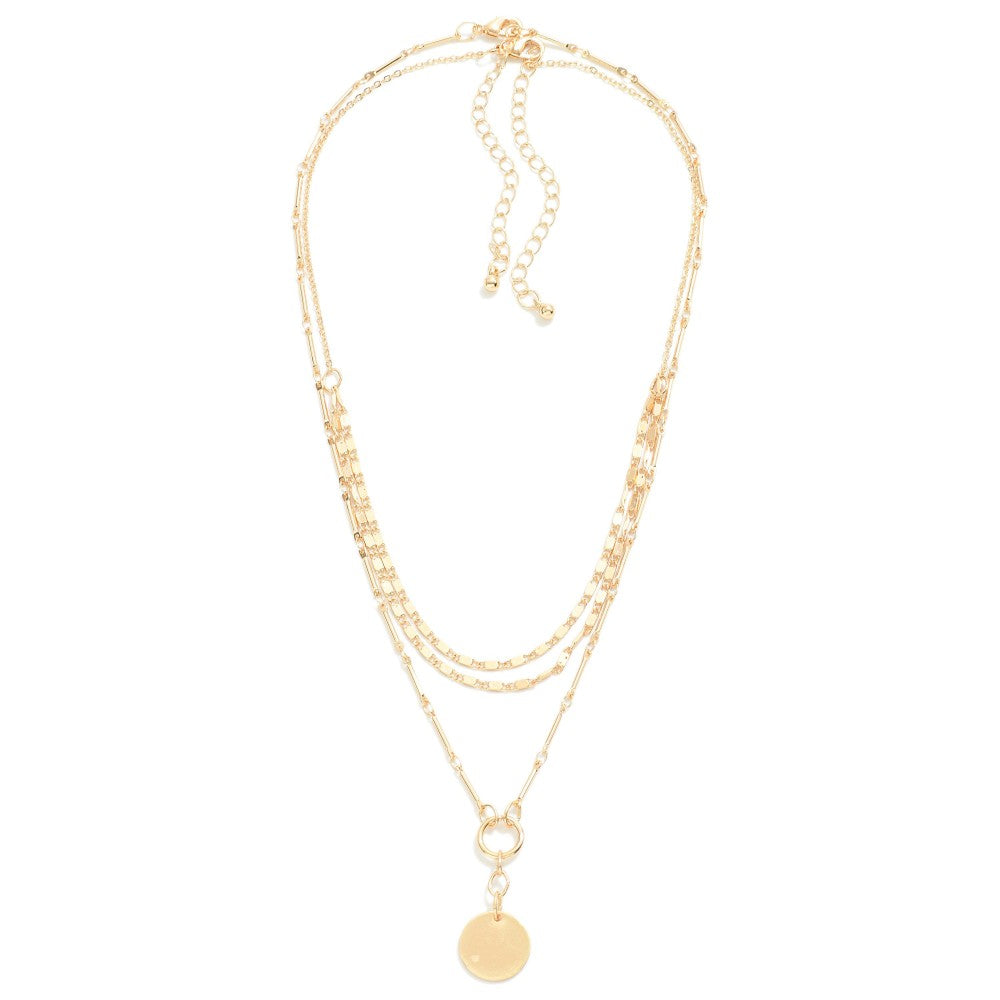 Ready To Go Gold Necklace Set
