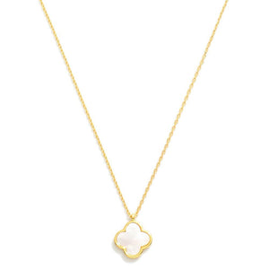 Gold Dipped And Dainty Necklace