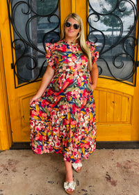 The Poetry Of You Midi Dress