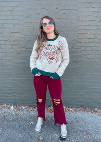 Rustic Romance Sweater