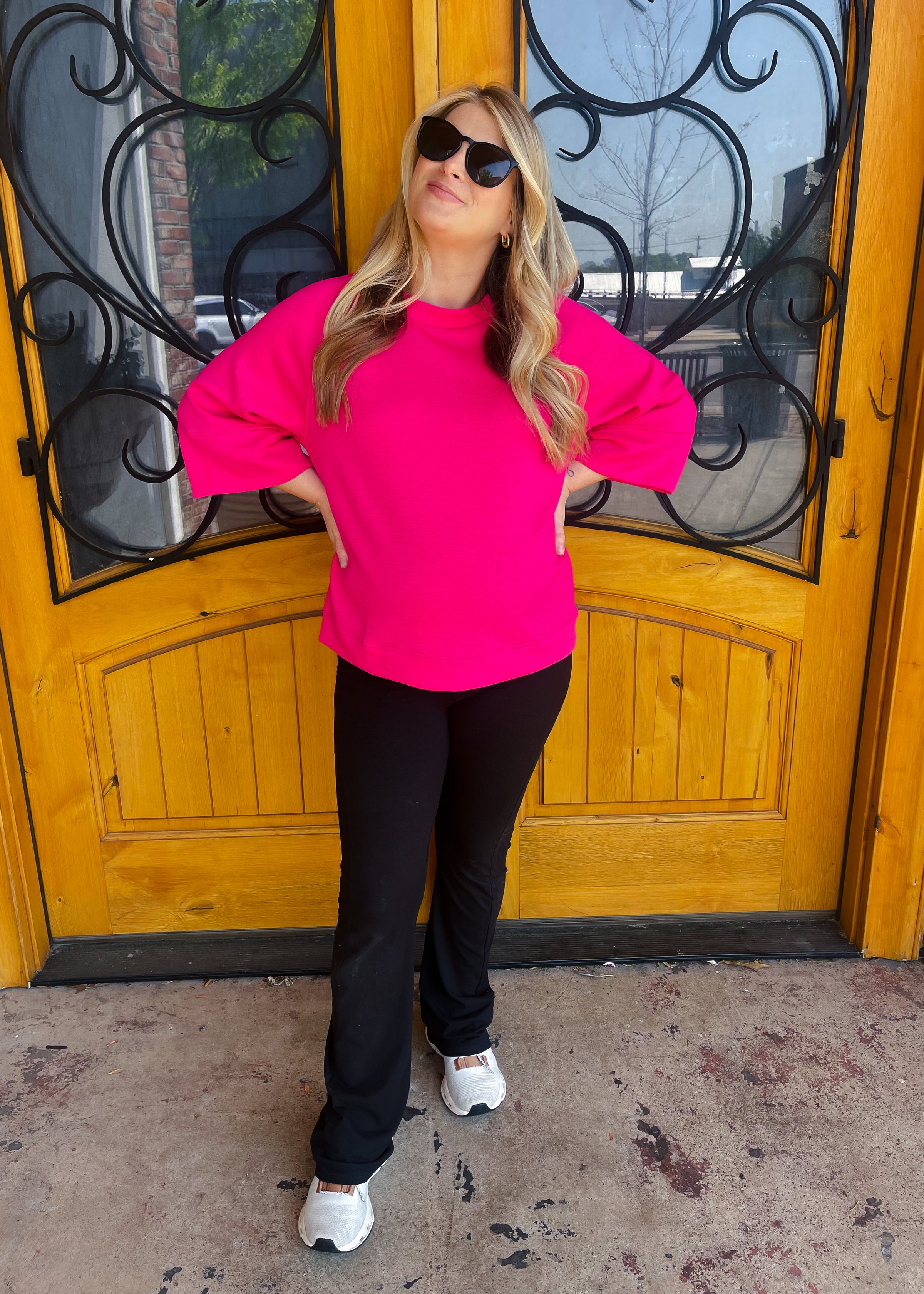 Check Me Out Scuba 3/4 Sleeve Pullover (S-XL)