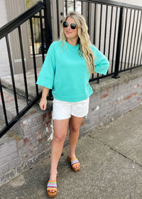 Check Me Out Scuba 3/4 Sleeve Pullover (S-XL)