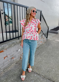 Fresh Picked Flowers Top