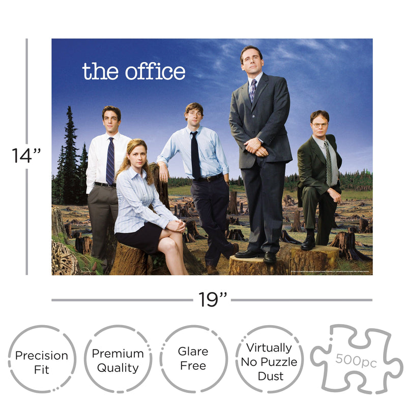 The Office Forest 500 Piece Jigsaw Puzzle