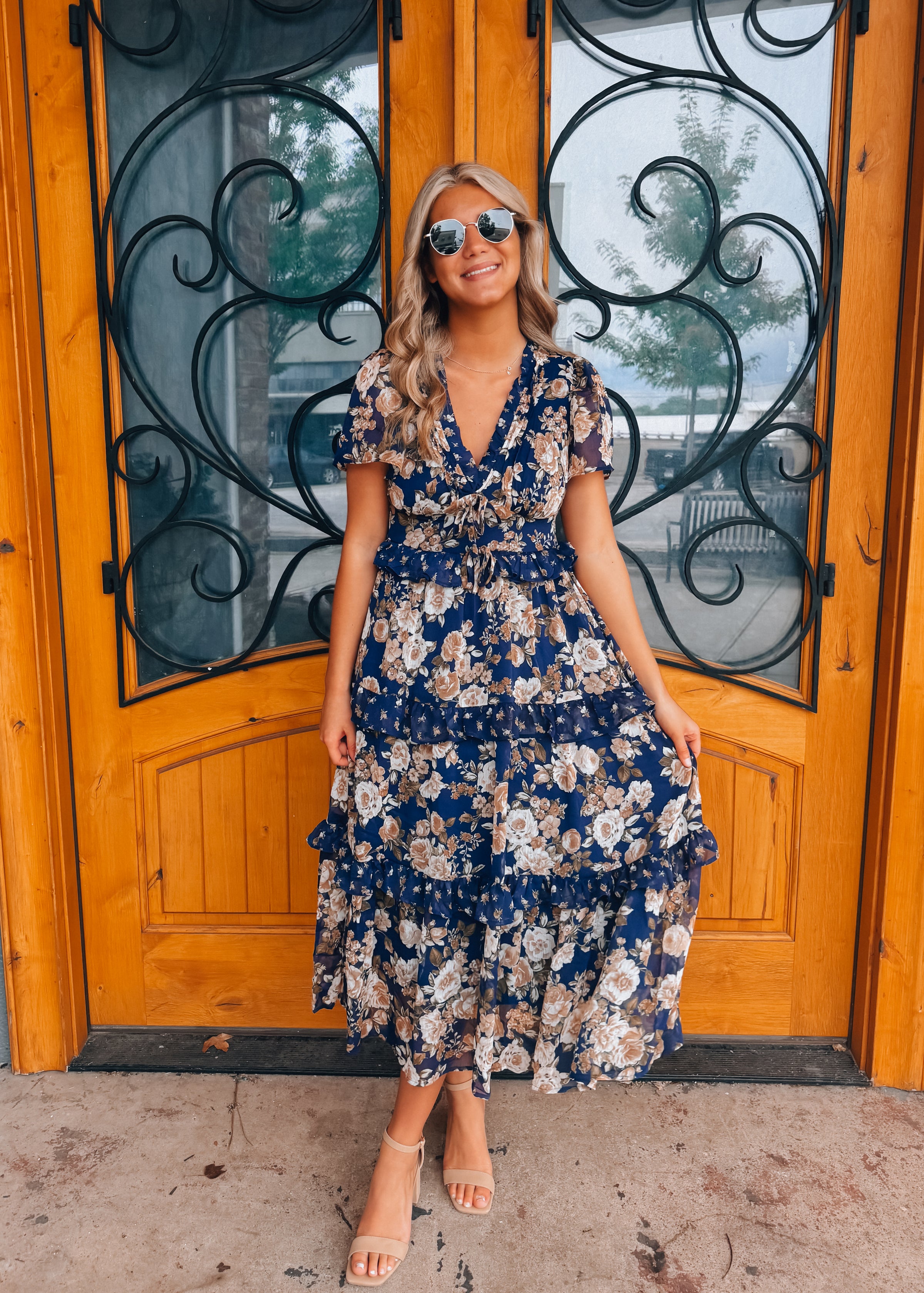 Moonlight Meadow Midi Dress
