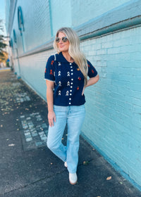 Keep Things Simple Short Sleeve Sweater