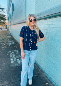 Keep Things Simple Short Sleeve Sweater