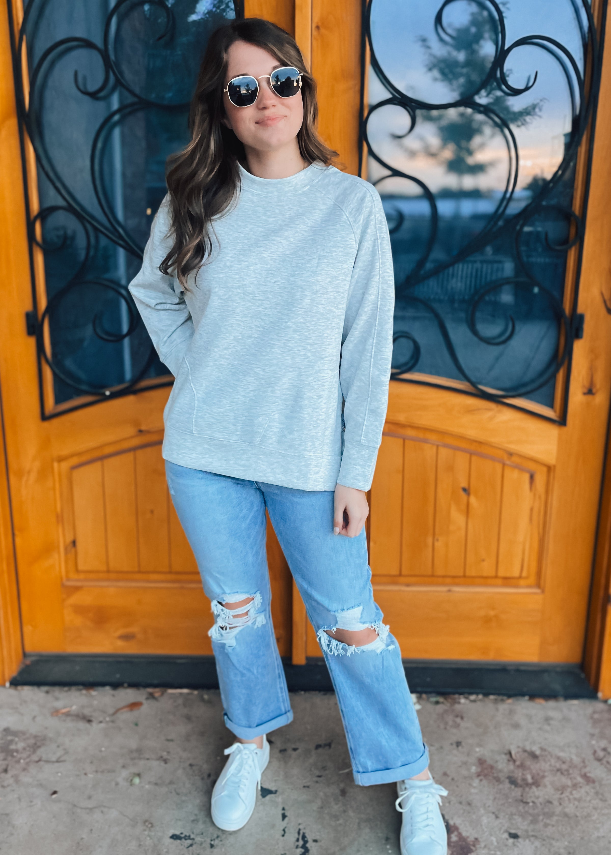 Keep It Sweet Tummy Control Straight Leg Risen Jeans