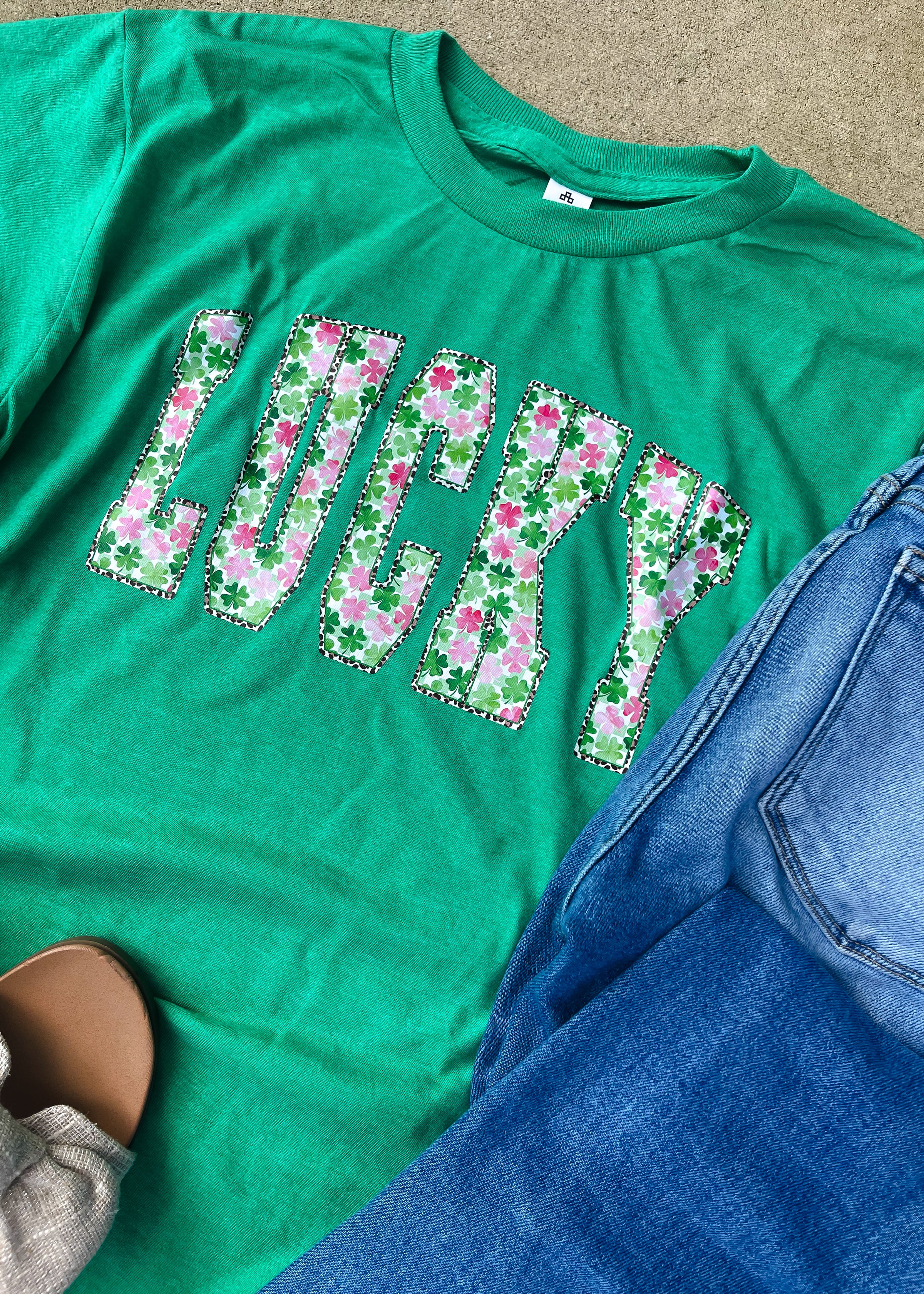 Lucky Shamrock Graphic Tee