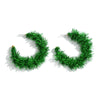 Tinsel Christmas Garland Earrings