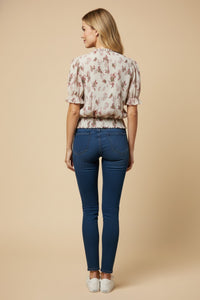 Blushing Meadow Smock Top