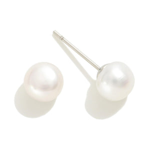 Pearl Stud Earrings