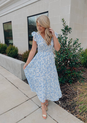 Dancing With Joy Midi Dress