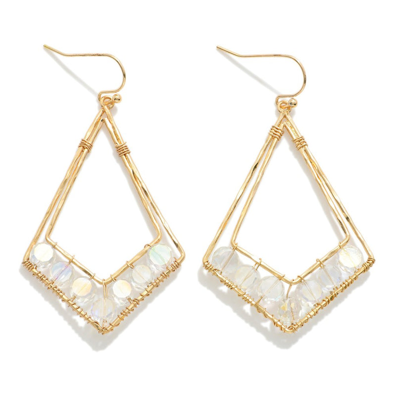 Diamond Drop Earrings