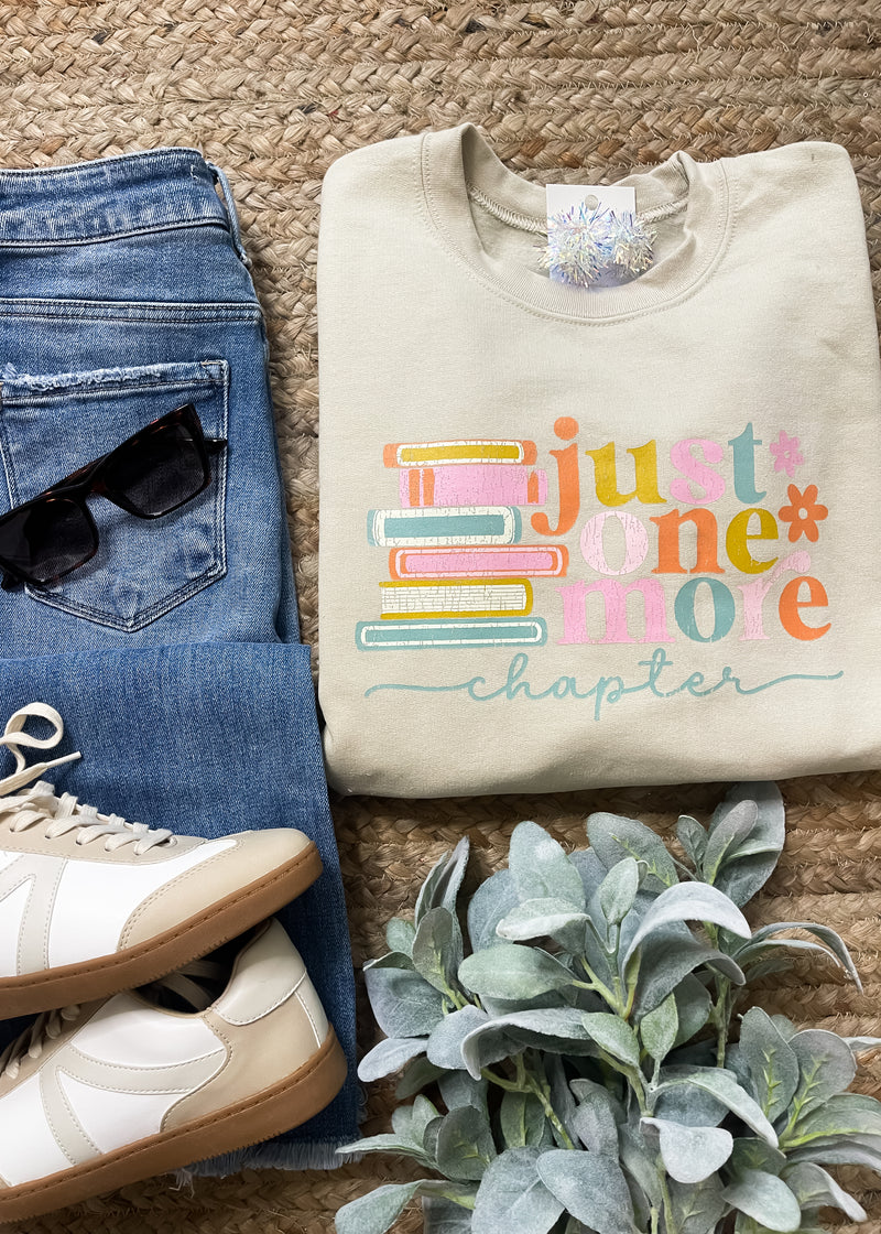 Just One More Chapter Sweatshirt (S-2XL)