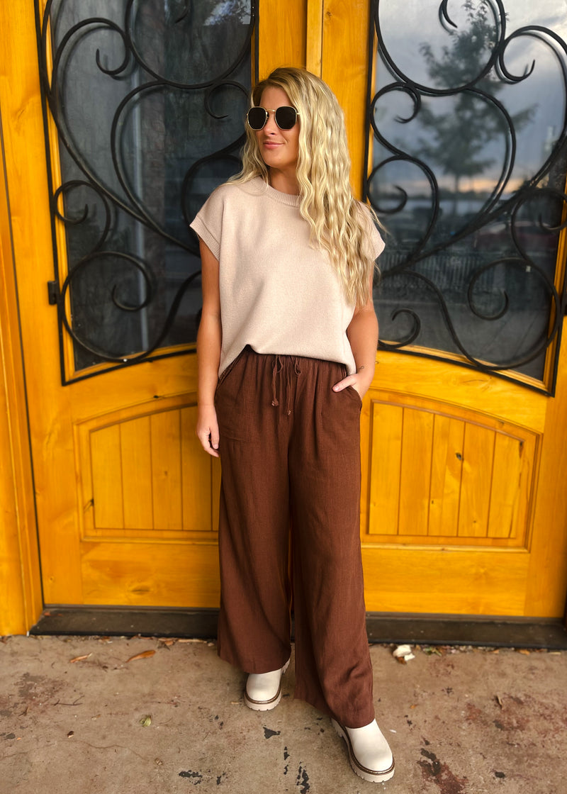 The Way It Used To Be Linen Pants (S-XL)