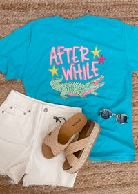 Later Alligator, After While Crocodile Graphic Tee (S-2XL)