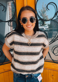In Case You Missed It Striped Knit Sweater
