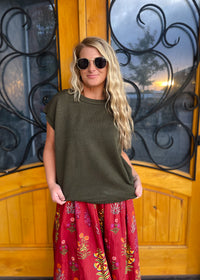 Might Surprise You Short Sleeve Sweater