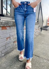 I'll Be Straightforward High Rise Straight Jeans