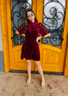 Simple Times Velvet Dress