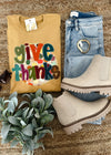 Give Thanks Graphic Tee (S-2XL)