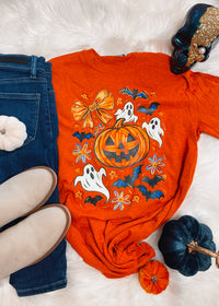 Girly Halloween Collage Graphic Tee (S-2XL)