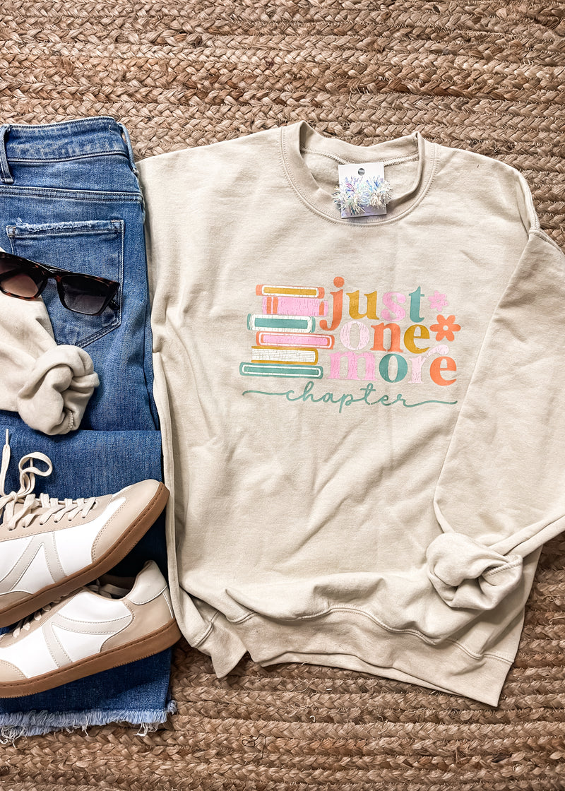 Just One More Chapter Sweatshirt (S-2XL)