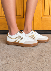 All Around Gold Sneakers