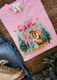 Painted Nativity Scene Graphic Tee (S-2XL)